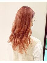 ヨーク(YOKE)&nbsp;【 YOKE 】韓国人風 ゆるふわ ピンクオレンジ サーモンピンク