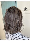 立体感のあるバレイヤージュカラー