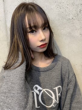 ユアーズヘア 神楽坂店(youres hair) 大人可愛い☆シースルー☆ナチュラル外はねボブ