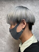 レベル 葛西店(LEVEL)&nbsp;シルバーカラー シルバーアッシュ ホワイトシルバー 葛西メンズ