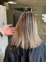 ラフ(LAFF)&nbsp;#黒髪#ボブルフ#ネビージュ#小顔#ワンレン