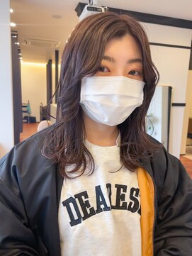 スリーバイザサロン(THREE by the salon) ラベンダーグレージュ♪