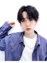 コンマヘアツイストスパイラル黒髪韓国20代30代40代表参道