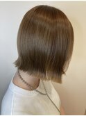 切りっぱなしボブ