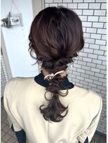 フェリーチェ(Felice)&nbsp;編みおろし　ヘアセット　お呼ばれヘア