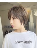 イケダタツヤのショートヘア