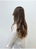 アヴェダカラー×ハイライト×アッシュベージュ
