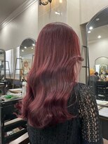 ルクスバイアフィナー(Luxo by Afinar) 艶髪髪ピンクカラー