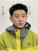 スパイキーショート/9mm刈り上げ