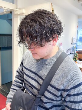 テトラ バイ ネオリーブ 横浜西口店(tetra by neolive) メンズ波巻きスパイラルパーマ☆横浜