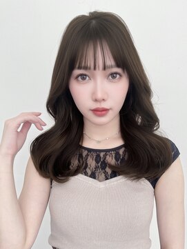 ユーフォリア 銀座(Euphoria) シアーカラー/セミディ/韓国ヘア/顔周り/透明感/くびれヘア/25