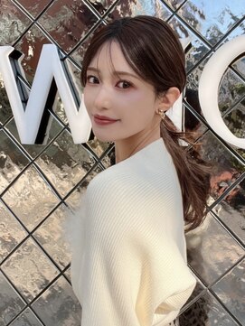 アフロート ディル(AFLOAT D'L) 小顔2wayバング薄めバングウェットヘアメルティカラー