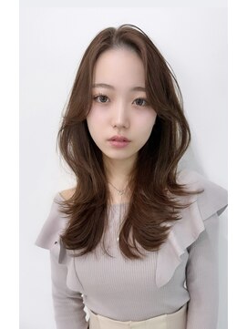 レミエ ダイカンヤマ(lemiie) 大人可愛いキレイめレイヤーカット☆韓国ヘア☆くびれヘア