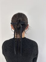 ヘアセットサロン サロンエイミー(salon aemii)&nbsp;カチモリ編みたらしヘア