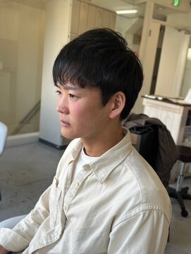 ソイクフ 四条大宮店(SOY-KUFU) 20代30代40代イメチェン似合わせカットフェザーパーマ黒髪