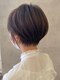ステラプロデュースドバイエガオ 柏店(stella PRODUCED by EGAO)の写真/大人女性に似合う美しいシルエットで周囲からも褒められるショートヘアスタイルに♪
