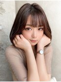 【NEW OPEN】小顔前髪あり後れ毛サイド バングメルティカラー