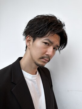 ロンドアベニール 北千住(Lond avenir) スパイキーショートニュアンスパーマスペインカールメンズ北千住