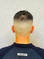 アストロ(ASTRO)&nbsp;メンズ王道スキンフェード刈り上げワイルドモヒカン