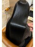 ★髪質改善★【極艶】カット+髪質改善縮毛矯正  ￥17000