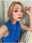 ハイトーンショート7/15レイヤーボブ