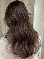 ジルブラン(JIL BLAN)&nbsp;ハイライトバレイヤージュダブルカラー20代30代40代グレージュ