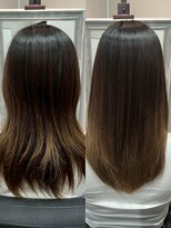 マエストロ バイ ネリネ 錦糸町(Maestro by Nerine)&nbsp;縮毛矯正ビフォーアフター/髪質改善/ブリーチ毛/錦糸町