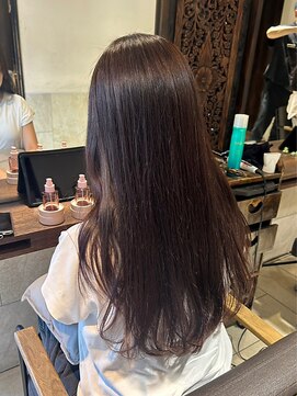 ヘアリゾート粋 ティガ 池袋店(tiga) 艶髪ウェーブ/髪質改善/透明感カラー/ブラウン