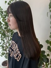 ニーナ(NI-NA) うるツヤ水素カラー〇ブラウン×ロング