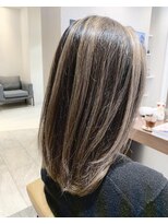 エイクス 津田沼(AQs)&nbsp;ミディアムヘア/暗めカラー/グランマッシュ/千葉