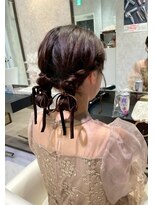 スタジオプレシャス&nbsp;ツインお団子ヘア