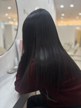 地毛風な艶髪へ