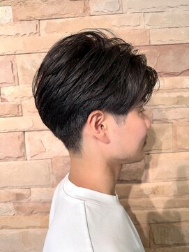 ビジネスショート/メンズ/メンズカット/バーバー/ショート/白髪