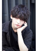 ヴェイン 渋谷(vain)&nbsp;メンズミディアムニュアンスカット渋谷美容室k