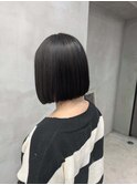 縮毛矯正＊タッセルボブ