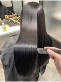 天使の輪ができる艶髪カラー♪