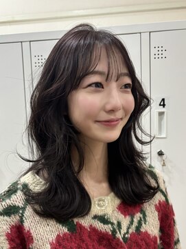 コルク バイ マグ 松本駅前(COLK by Mag) ★似合わせミディアムレイヤー×顔まわりカット