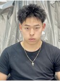 アクティブショートテーパーフェード大宮メンズ短髪ショート眉毛