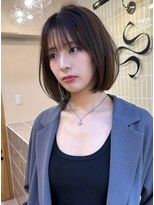 シスター 国分寺(sister) ミディアムレイヤーカットボブショート国分寺立川髪質改善