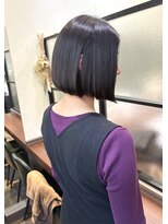 プチメゾントウキョウ(Petit Maison Tokyo) 内巻きボブ_髪質改善ストレート