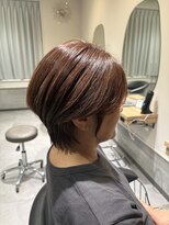 ラ ペ(LAPAIX)&nbsp;大人美人ショート × 艶ブラウン