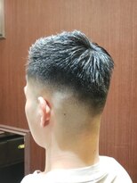 ブロートーキョーバーバーショップ 神田2nd(Bro Tokyo BARBERSHOP)&nbsp;ミドルスキンフェード クルーカットスタイル