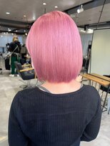 ソメルン 秋葉原&nbsp;秋葉原で叶えるピンクカラーのショートボブ
