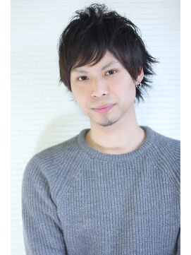 エルデ ナインズ ヘアー スタンド 川口店(elde 9's HAIR STAND) ニュアンスミドル束感ショート【 川口　店】