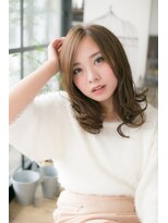 ミルコ 東川口店(milco) センターパート 小顔 ふわミディ