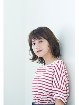 アトリエイトワ(atelier ittowa) 外ハネボブ×大人かわいい×グレージュカラー小顔イメチェン505