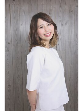 ソファ ヘア 仙台(Sofa) 【Sara仙台駅前】オトナ女子シフォンセミディ