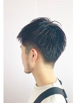 インアンドヤング(in&yang)&nbsp;短髪パーマツーブロックショートモテ髪黒髪アクティブショート