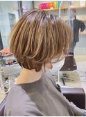 西宮/髪質改善/ハンサムショート/大人ショート/小顔ショート