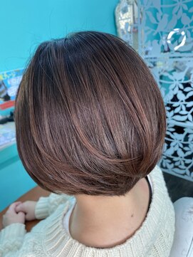 ヘアクラブリューズ フォアキングアンドクウィーン(HairClub RYU's for King&Queen) ショートボブ